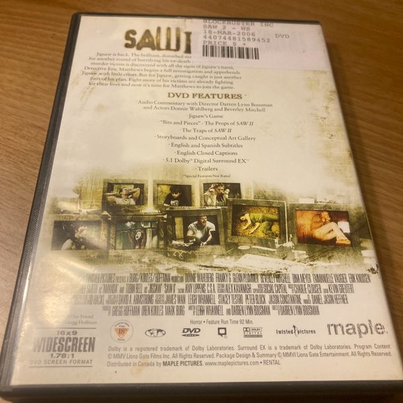 Saw 2 (DVD) - Picture 3 of 4